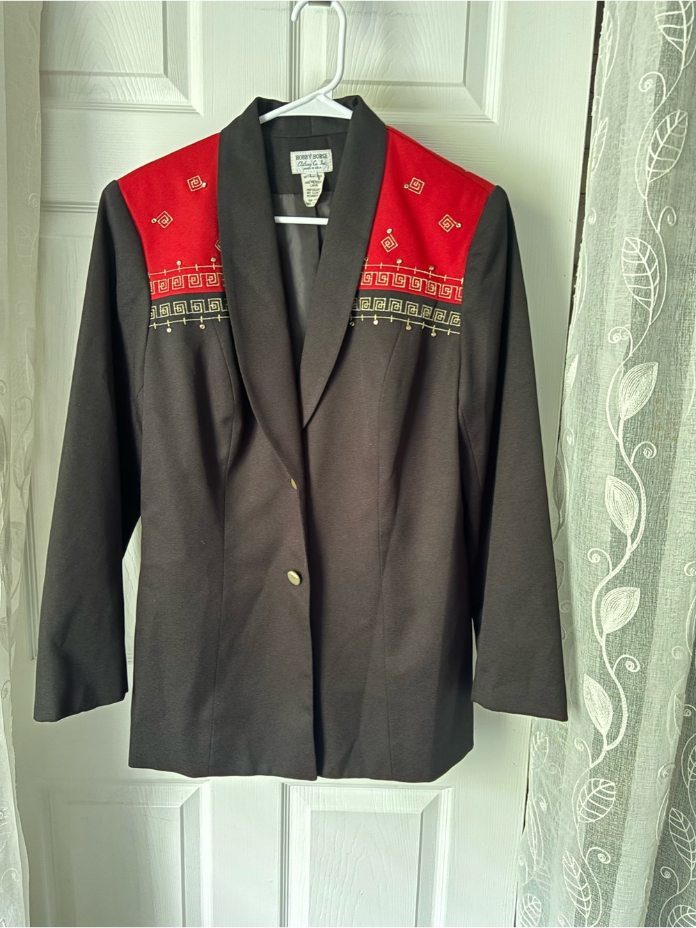 vintage Hobby Horse women's show blazer size L